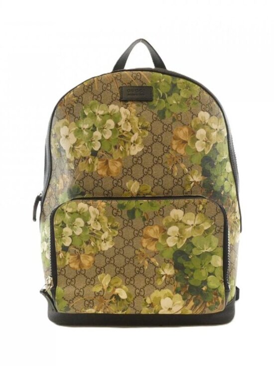 Gucci Backpack Leather Canvas main image 10